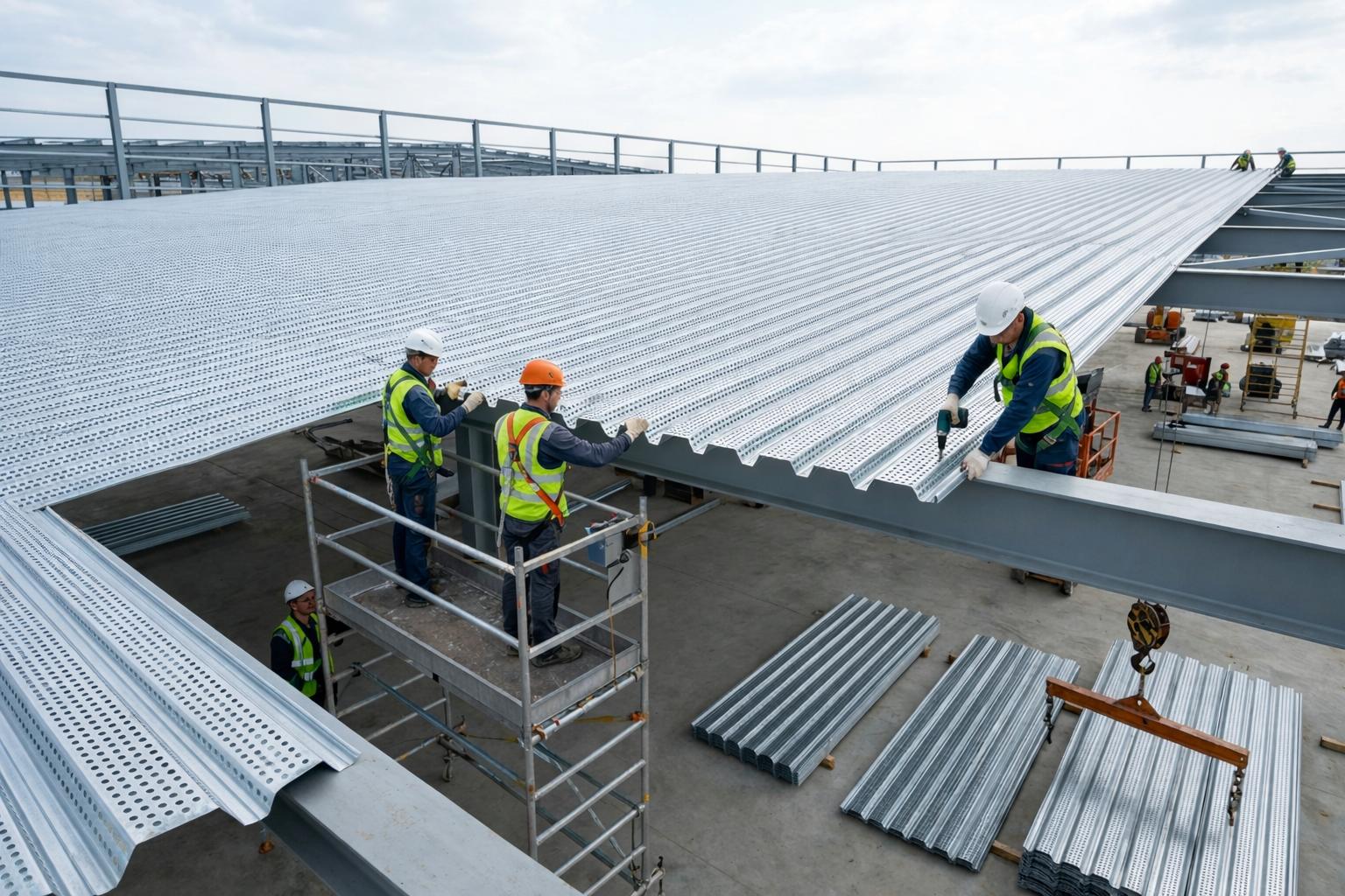 Перфорированный профлист Т35 для частных и коммерческих объектов